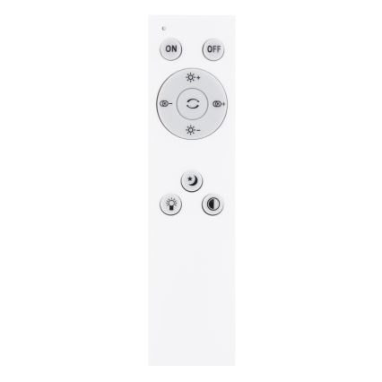 Globo - Светодиодный потолочный светильник с регулированием яркости LED/18W/230V 2700-6500K + дистанционное управление