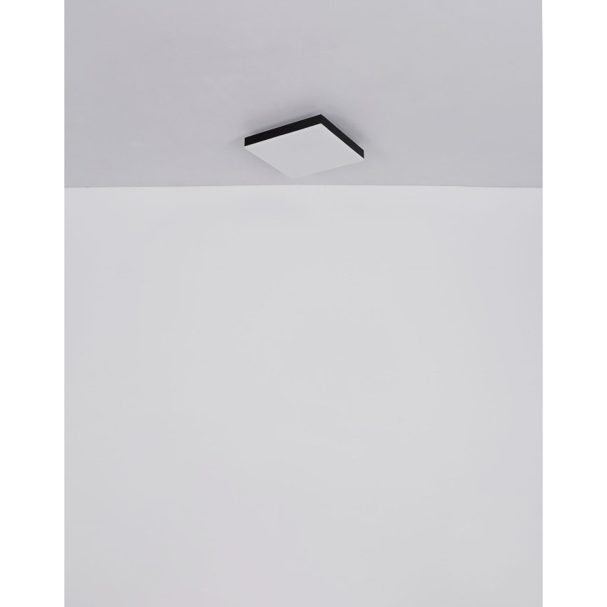 Globo - Светодиодный потолочный светильник с регулированием яркости LED/24W/230V 2700-6500K черный + дистанционное управление