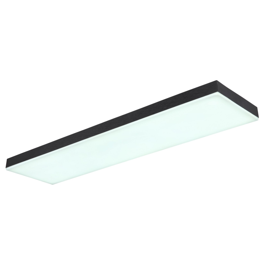 Globo - Светодиодный потолочный светильник с регулированием яркости LED/24W/230V 2700-6500K черный + дистанционное управление