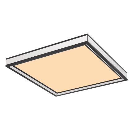 Globo - Стельовий LED світильник LED/12W/230V 30x30 см чорний/білий