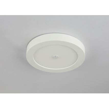 Globo - Светодиодный уличный потолочный светильник с датчиком 1xLED/18W/230V