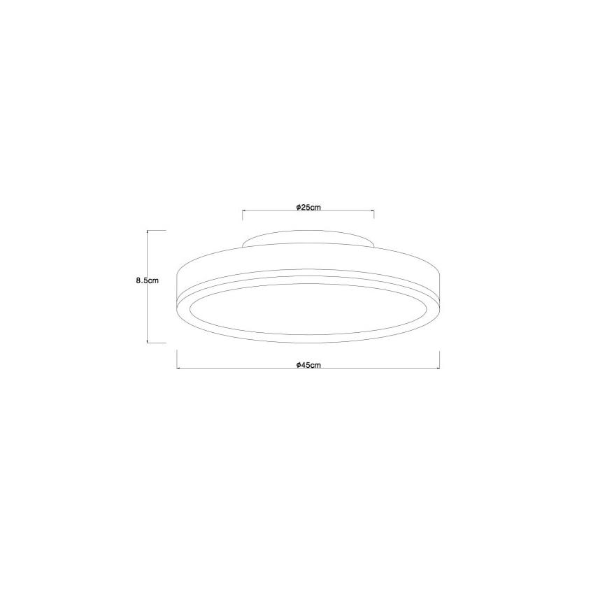 Globo - Стельовий LED світильник LED/24W/230V 3000K діаметр 45 см