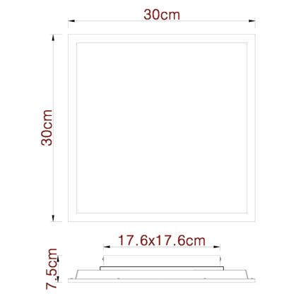 Globo - Стельовий LED світильник LED/12W + LED/4W/230V