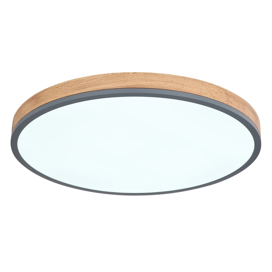 Globo - Светодиодный потолочный светильник с регулированием яркости LED/40W/230V 2700-6500K диаметр 60 cm + дистанционное управление коричневая/серая