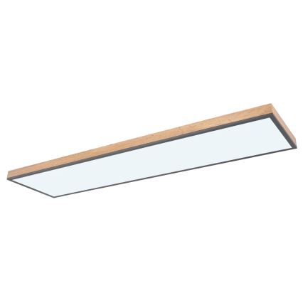 Globo - Светодиодный потолочный светильник с регулированием яркости LED/36W/230V 2700-6500K + дистанционное управление коричневый/серый