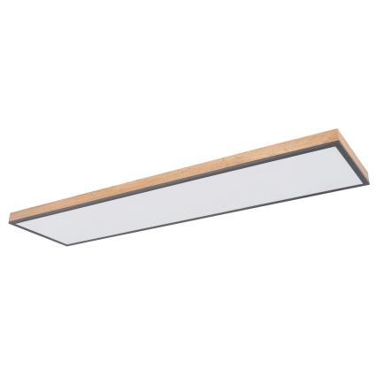 Globo - Светодиодный потолочный светильник с регулированием яркости LED/36W/230V 2700-6500K + дистанционное управление коричневый/серый