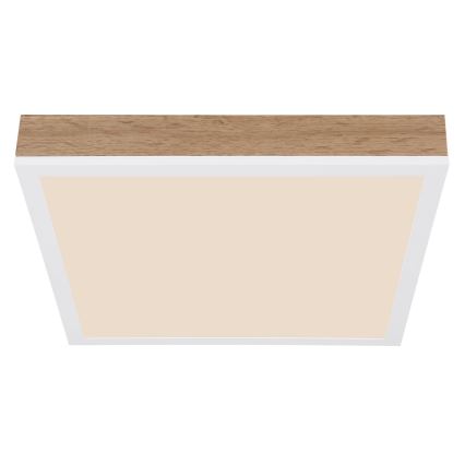 Globo - Стельовий LED світильник LED/12W/230V 30x30 см коричневий