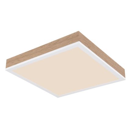 Globo - Светодиодный потолочный светильник LED/12W/230V 30x30 см коричневый
