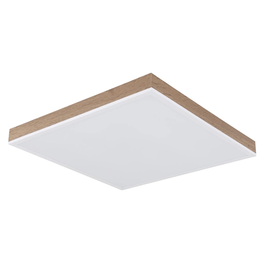 Globo - Светодиодный потолочный светильник с регулированием яркости LED/24W/230V 2700-6500K + дистанционное управление коричневый/белый
