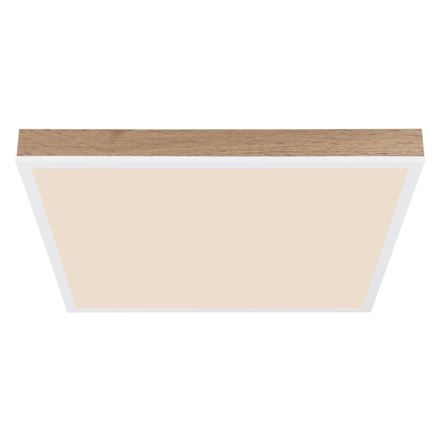 Globo - Светодиодный потолочный светильник с регулированием яркости LED/24W/230V 2700-6500K + дистанционное управление коричневый/белый