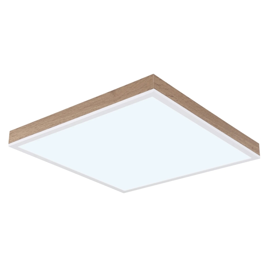Globo - Светодиодный потолочный светильник с регулированием яркости LED/24W/230V 2700-6500K + дистанционное управление коричневый/белый