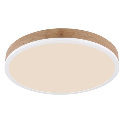 Globo - Светодиодный потолочный светильник LED/24W/230V диаметр 45 см коричневый