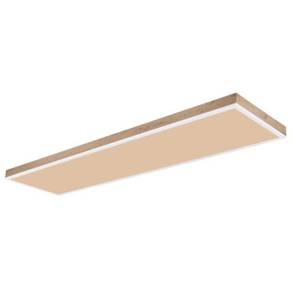 Globo - LED стельовий світильник з регульованою яскравістю LED/36W/230V 2700-6500K коричневий/білий + пульт дистанційного керування
