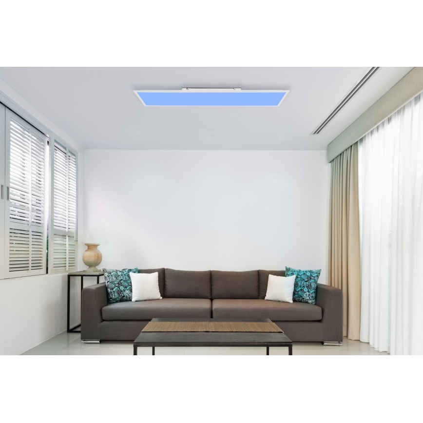 Globo - Стельовий RGBW-світильник з регулюванням яскравості LED/44W/230V Wi-Fi Tuya + пульт дистанційного керування