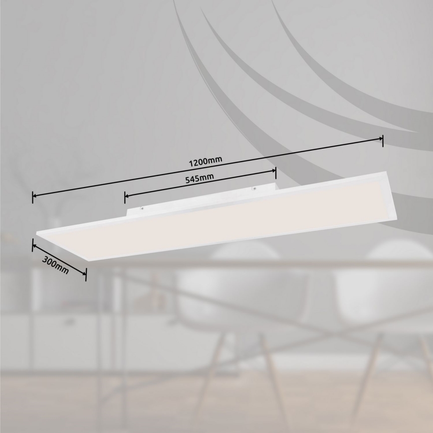 Globo - Светодиодный потолочный RGBW-светильник с регулированием яркости LED/44W/230V Wi-Fi Tuya + дистанционное управление