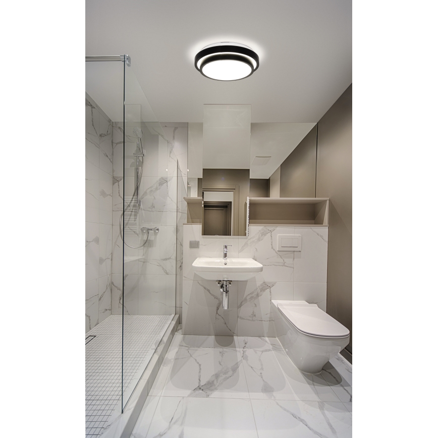 Globo - Стельовий LED світильник для ванної з датчиком LED/18W/230V IP44