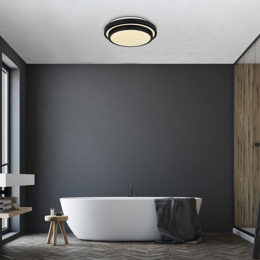 Globo - Стельовий LED світильник для ванної з датчиком LED/18W/230V IP44