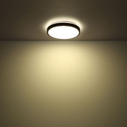 Globo - Светодиодный светильник для ванной комнаты с датчиком LED/18W/230V IP44