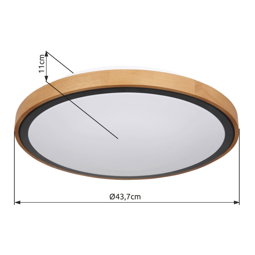 Globo - Стельовий LED світильник LED/24W/230V 3000/4500/6000K діаметр 43,7 см
