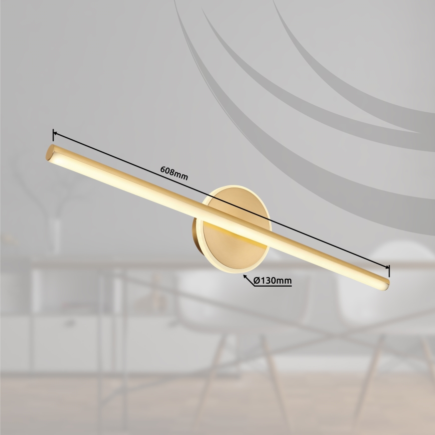 Globo - LED Підсвітка для дзеркала для ванної LED/10W/230V 60,8 см IP44 золотий