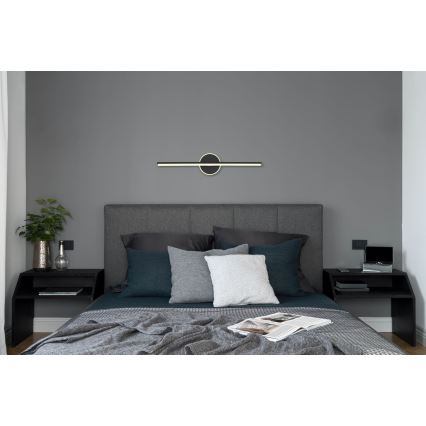 Globo - LED Підсвітка для дзеркала для ванної LED/10W/230V 60,8 см IP44 чорний