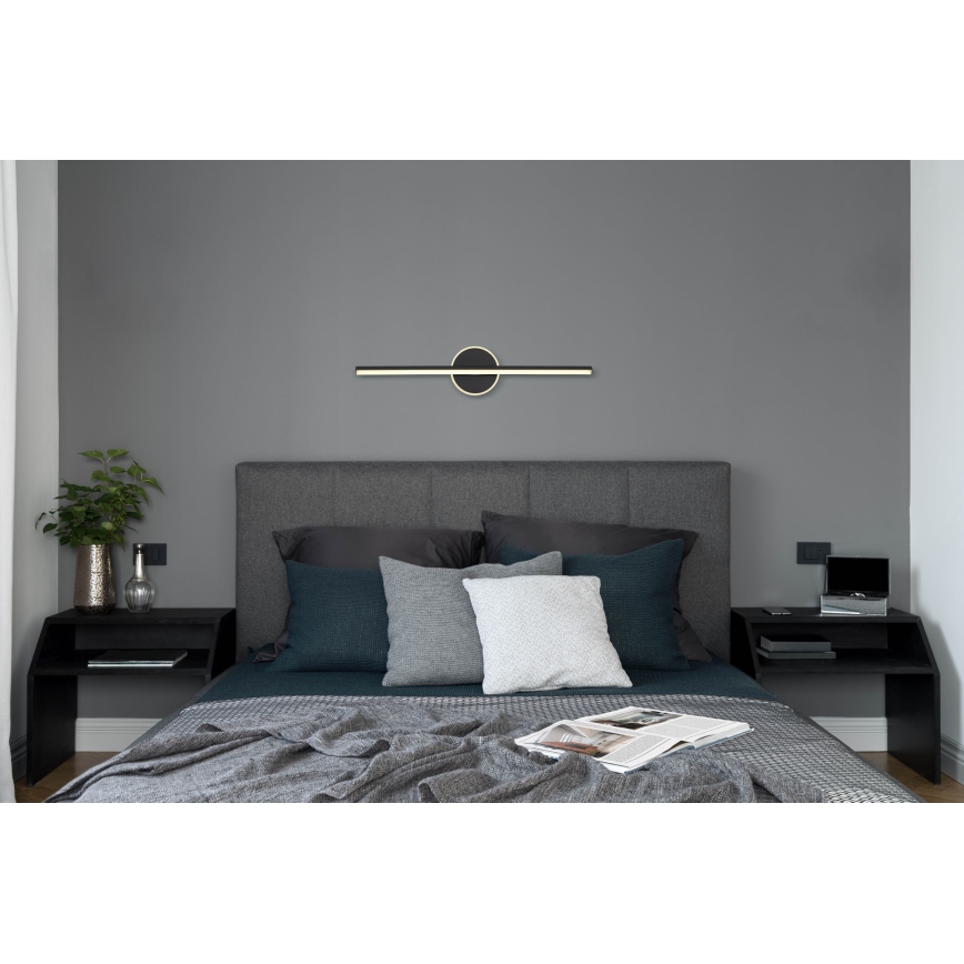 Globo - Світлодіодне дзеркальне освітлення для ванної LED/10W/230V 60,8 см IP44 чорний