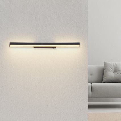 Globo - Світлодіодний настінний світильник LED/12W/230V 3000/6000K 60 см чорний
