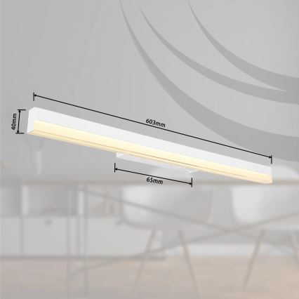 Globo - Світлодіодний настінний світильник LED/12W/230V 3000/6000K 60 см білий