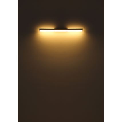 Globo - Світлодіодний настінний світильник LED/18W/230V 3000/6000K 80 см чорний