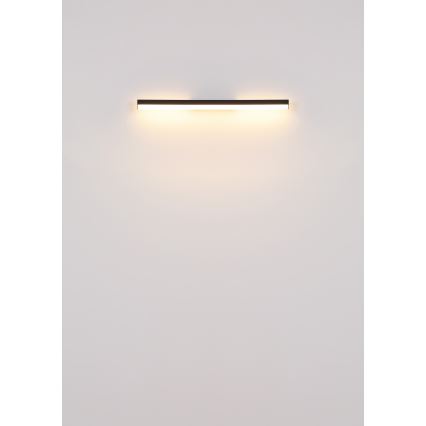 Globo - Світлодіодний настінний світильник LED/18W/230V 3000/6000K 80 см чорний