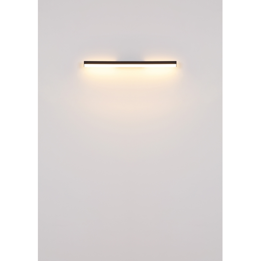 Globo - Світлодіодний настінний світильник LED/18W/230V 3000/6000K 80 см чорний