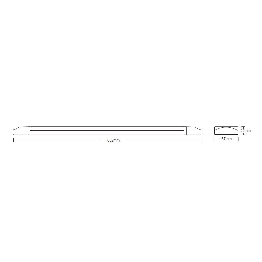 Globo 42436-18 - Светодиодный настенный светильник для ванной комнаты JON LED/18W/230V IP65