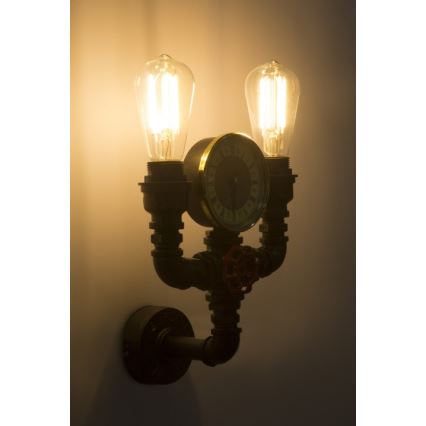 Globo 43000W2 - Настенный светильник BAYUDA 2xE27/60W/230V