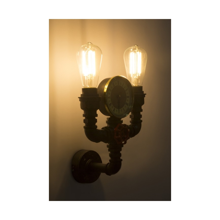 Globo 43000W2 - Настенный светильник BAYUDA 2xE27/60W/230V