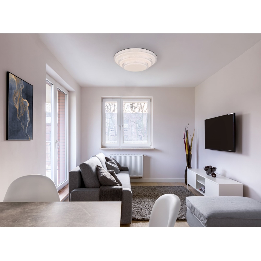 Globo - Светодиодный регулируемый потолочный светильник LED/30W/230V TUYA Wi-Fi + дистанционное управление