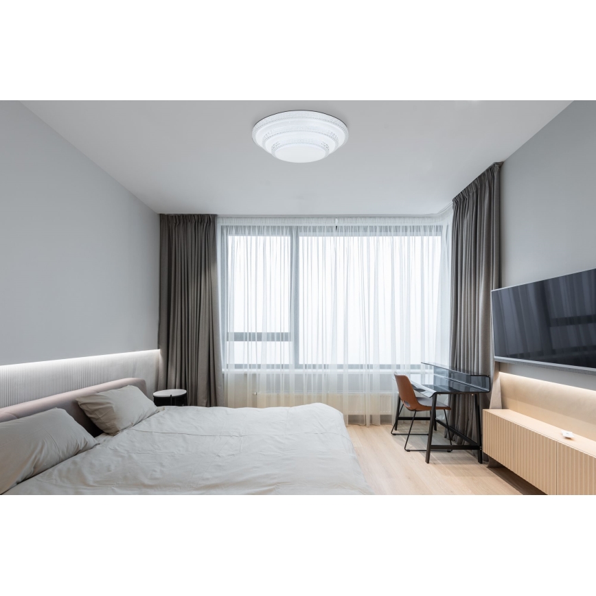 Globo - Светодиодный потолочный светильник с регулированием яркости LED/30W/230V TUYA Wi-Fi + дистанционное управление