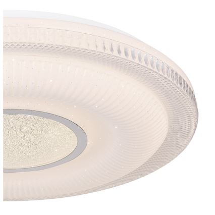 Globo - Світлодіодний стельовий світильник з регулюванням яскравості LED/30W/230V 3000-6500K діаметр 50 см білий Wi-Fi Tuya + пульт дистанційного керування