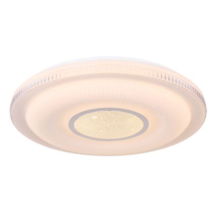 Globo - Светодиодный потолочный светильник с регулированием яркости LED/30W/230V 3000-6500K диаметр 50 см белый Wi-Fi Tuya + дистанционное управление