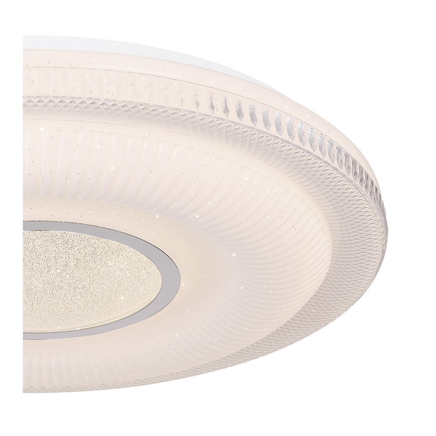 Globo - Светодиодный потолочный светильник с регулированием яркости LED/30W/230V 3000-6500K диаметр 50 см белый Wi-Fi Tuya + дистанционное управление