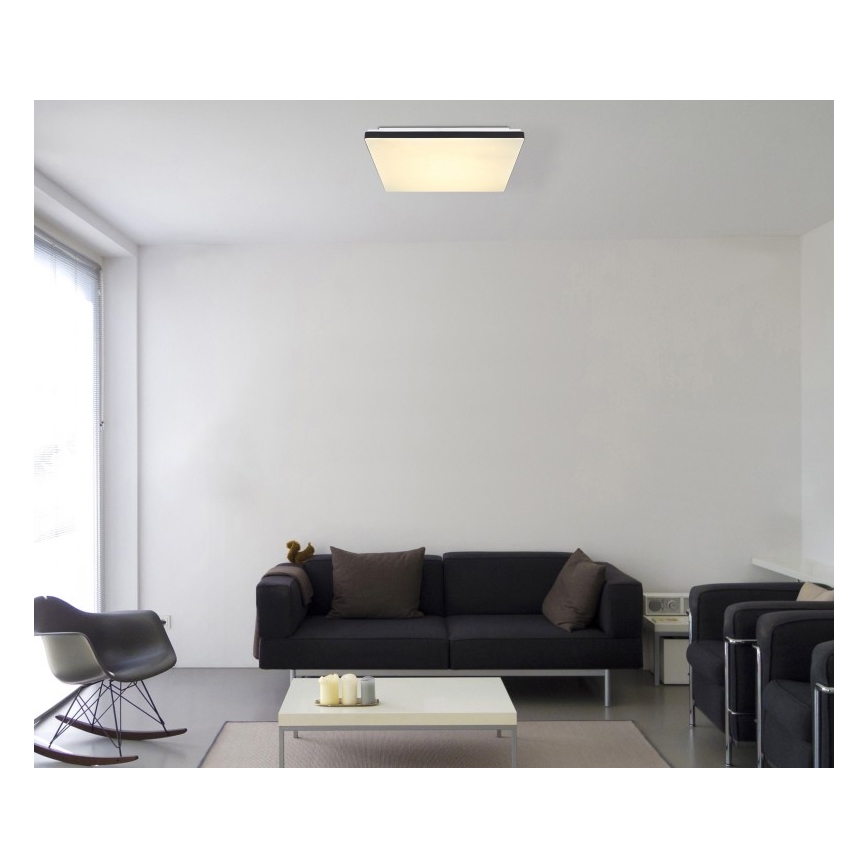 Globo - Светодиодный потолочный светильник с регулированием яркости LED/24W/230V Wi-Fi Tuya + дистанционное управление