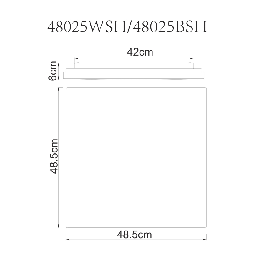Globo - Стельовий LED світильник з регулюванням яскравості LED/24W/230V Wi-Fi Tuya + ДК
