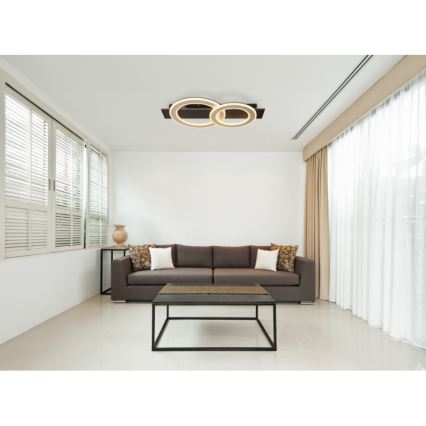 Globo - Стельовий LED світильник LED/40W/230V 3000K 35x63 см