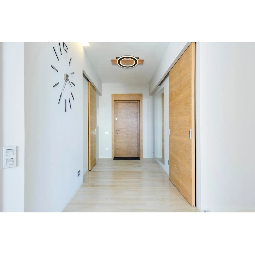 Globo - Стельовий LED світильник LED/18W/230V коричневий