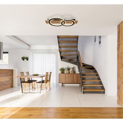 Globo - Стельовий LED світильник LED/40W/230V коричневий