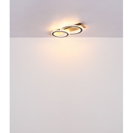 Globo - Светодиодный потолочный светильник LED/40W/230V коричневый