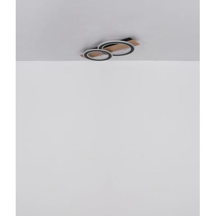 Globo - Светодиодный потолочный светильник LED/40W/230V коричневый