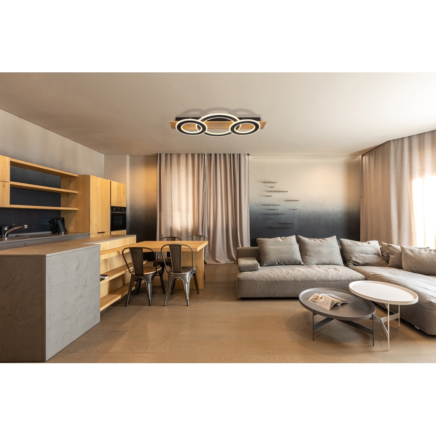 Globo - Стельовий LED світильник LED/50W/230V коричневий