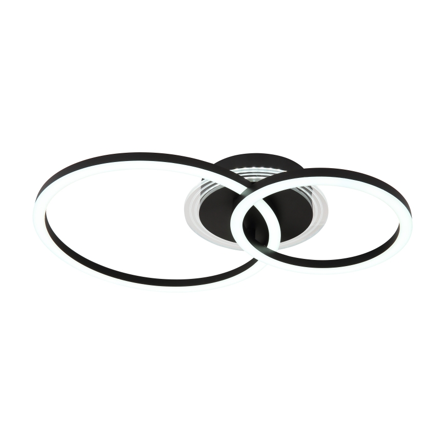 Globo - Светодиодный потолочный светильник LED/30Вт/230В 2700/4500/6500К диаметр 33x50 см черный