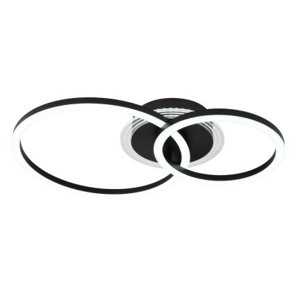 Globo - Светодиодный потолочный светильник LED/30W/230V 2700/4500/6500K диаметр 33x50 см черный