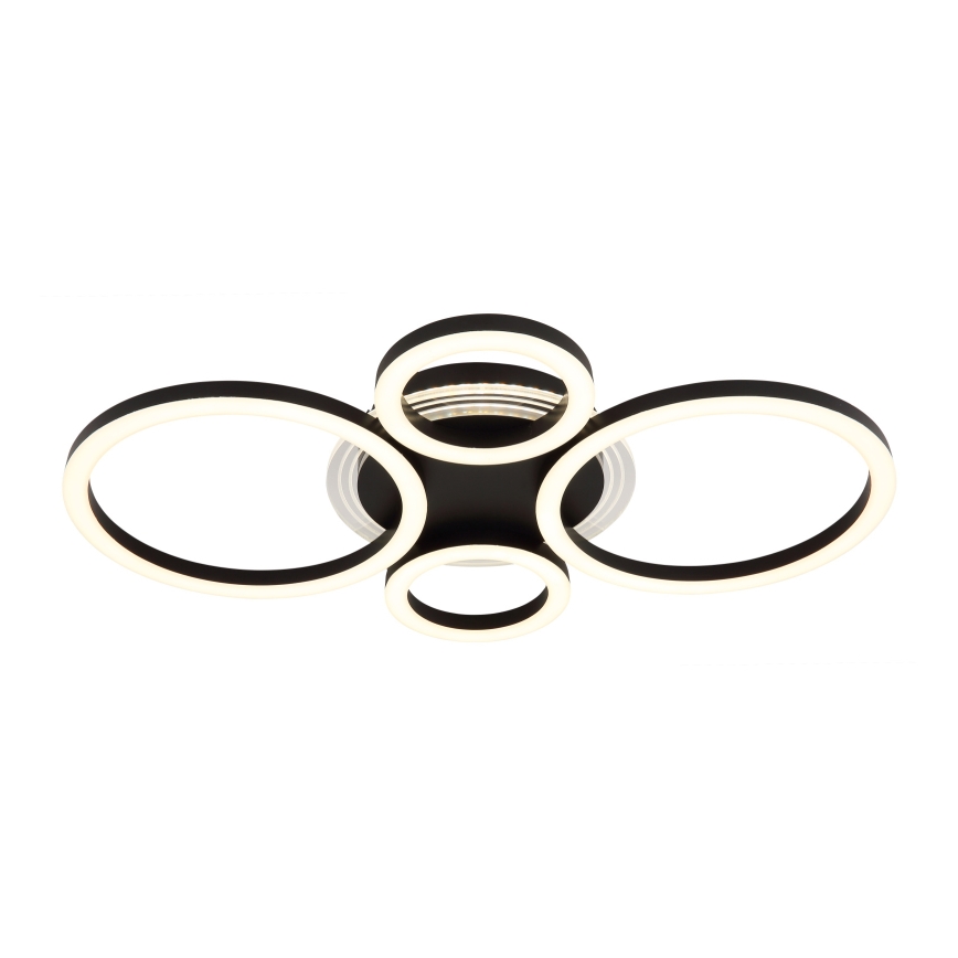 Globo - Светодиодный потолочный светильник LED/40Вт/230В 2700/4500/6500К диаметр 35,5x53 см черный